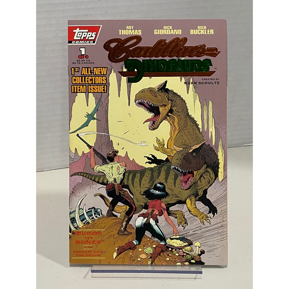 Topps Cadillacs and Dinosaurs Comic Book Issue 1 Xenozoic Era Multi OS Excellent